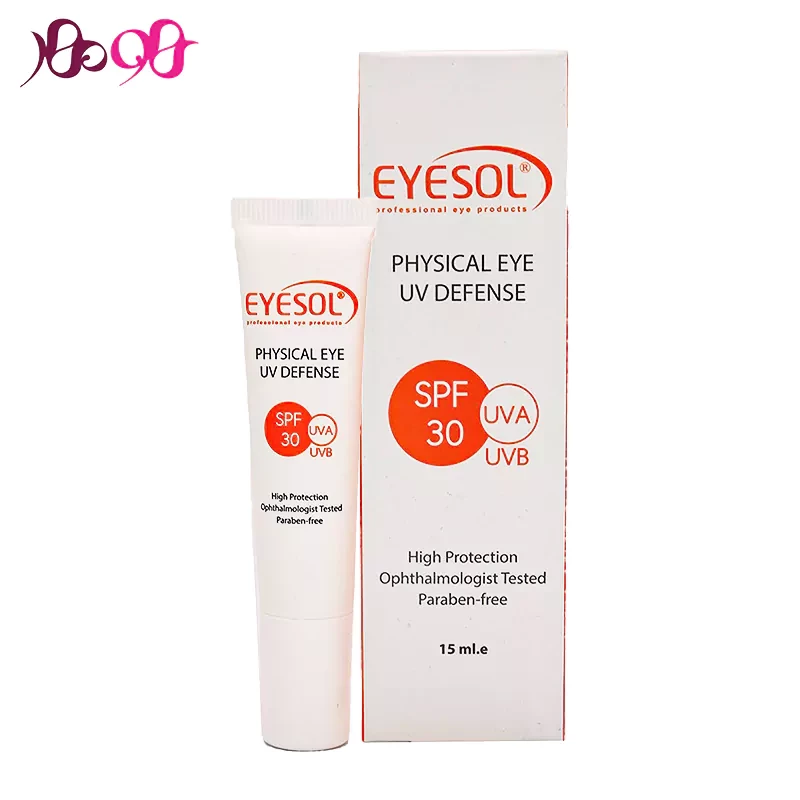ضدآفتاب-بی-رنگ-دور-چشم-آیسول-spf-30-حجم-15-میل-Eyesol