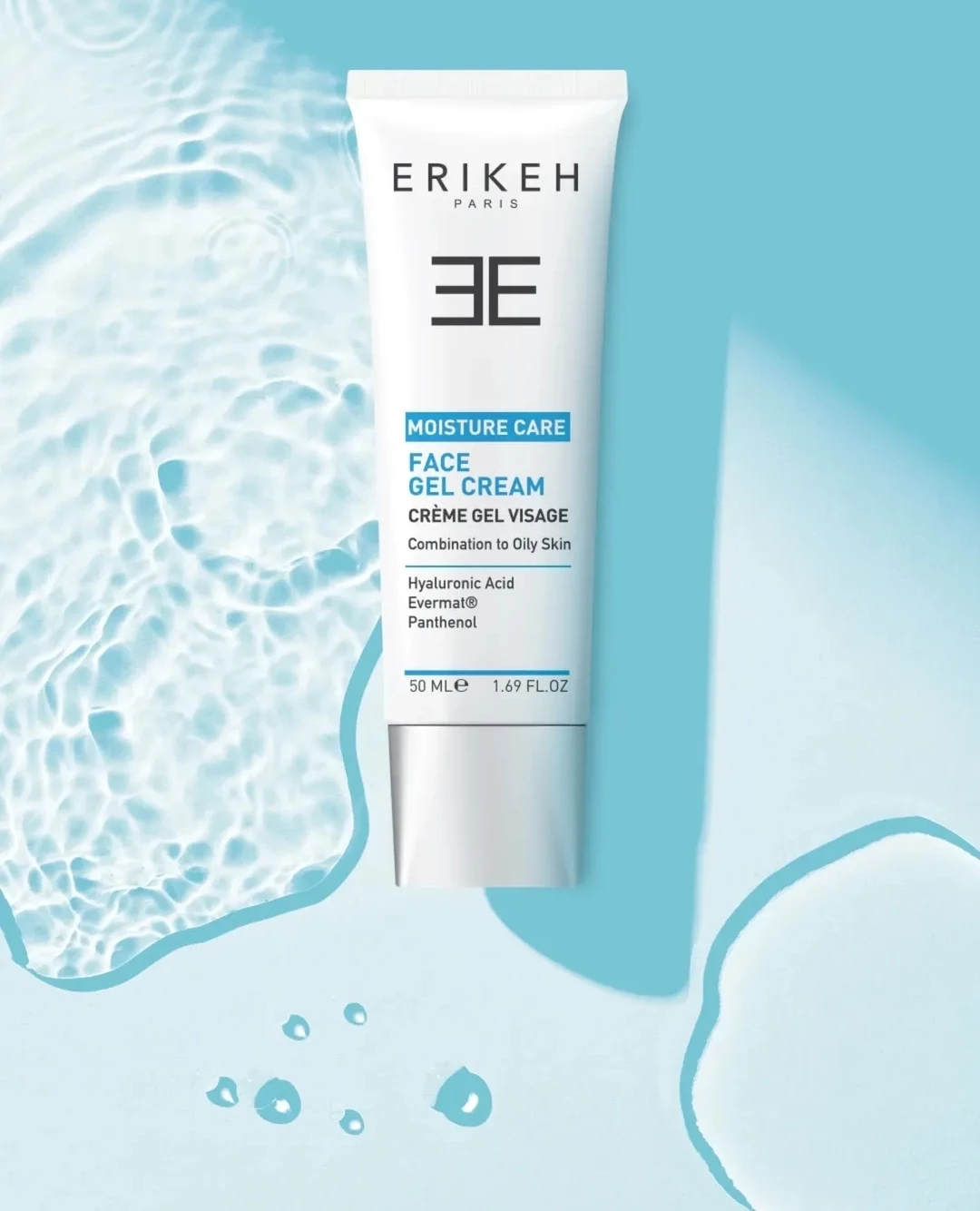 ژل-کرم-آبرسان-و-مرطوب-کننده-مناسب-پوست-مختلط-تا-چرب-اریکه-ERIKEH