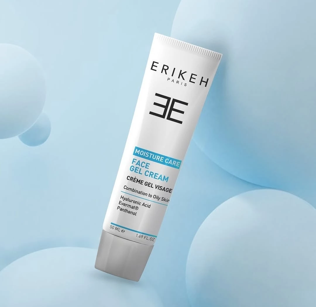 ژل-کرم-آبرسان-و-مرطوب-کننده-مناسب-پوست-مختلط-تا-چرب-اریکه-ERIKEH