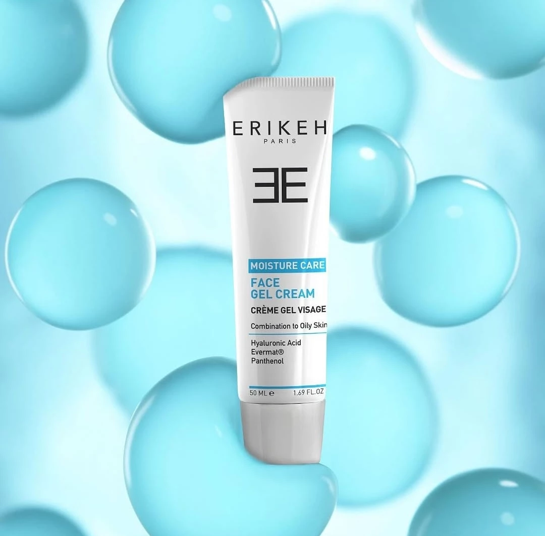 ژل-کرم-آبرسان-و-مرطوب-کننده-مناسب-پوست-مختلط-تا-چرب-اریکه-ERIKEH