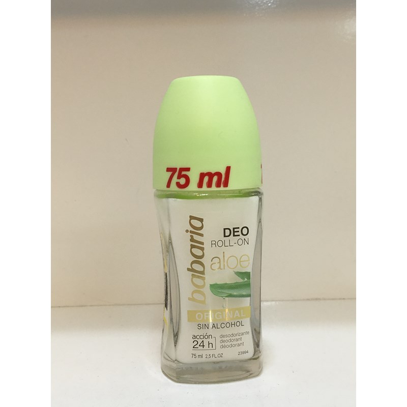 دئودورانت رولی حاوی عصاره آلوئه ورا اورجینال باباریا 75ml محصولات - babariya